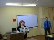 Заседание молодежного «круглого стола», приуроченного к Году Учителя в России по теме «Формирование образа школы и современного учителя в сознании молодёжи средствами массовой информации»