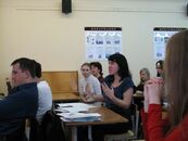 Заседание молодежного «круглого стола», приуроченного к Году Учителя в России по теме «Формирование образа школы и современного учителя в сознании молодёжи средствами массовой информации»