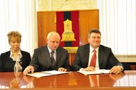 Подписание соглашения о создании научно-образовательного консорциума между ТвГУ и НИИ синтетического волокна (г. Тверь)
