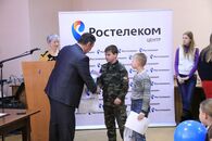 Награждение победителей турнира "Шмель-2013"