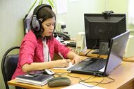 А.В. Белоцерковский на собеседовании в Центре развития молодежных волонтерских программ ТвГУ