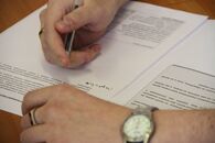 А.В. Белоцерковский на собеседовании в Центре развития молодежных волонтерских программ ТвГУ