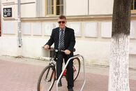 Открытие велопарковок у корпуса исторического факультета