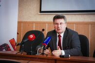 Пресс-конференция, посвященная победе ТвГУ в конкурсе поддержки деятельности студенческих объединений российских вузов.