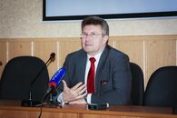 Пресс-конференция, посвященная победе ТвГУ в конкурсе поддержки деятельности студенческих объединений российских вузов.