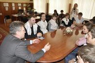 Встреча ректора с активом Волонтерского центра ТвГУ