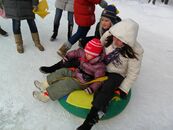 Физкультурно-оздоровительные меропрития со студентами на базе "Верхневолжская" 2012 г.