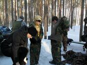 Физкультурно-оздоровительные меропрития со студентами на базе "Верхневолжская" 2012 г.