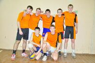 Финал межфакультетских соревнований по волейболу (I место - ПМиК, II место - физико-технический ф-т, III место - математический ф-т)