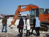 Торжественная акция «Первый ковш» в рамках реализации социального проекта партии «Единая Россия» «500 бассейнов»