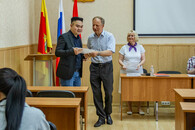 Вручение сертификатов иностранным студентам
