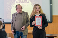 Награждение победителей и призеров олимпиады «Глаголица»