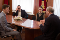 Встреча врио ректора С.Н. Смирнова с Королем и Королевой университета