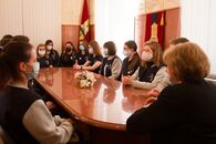 Встреча ректора с активистами Молодежного корпуса