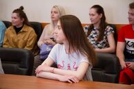 Встреча спортсменов ТвГУ с Натальей Непряевой