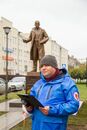 Открытие памятника Ефрему Зверькову