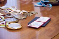 Вручение удостоверения аспиранта ТвГУ призеру Олимпийский игр Наталье Непряевой