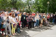 Торжественное открытие мемориальной доски Андрею Дементьеву