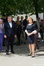 Торжественное открытие мемориальной доски Андрею Дементьеву