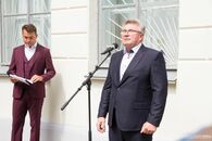 Торжественное открытие мемориальной доски Андрею Дементьеву