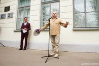 Торжественное открытие мемориальной доски Андрею Дементьеву