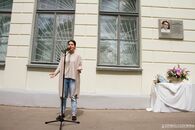 Торжественное открытие мемориальной доски Андрею Дементьеву