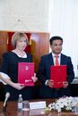Подписание договора о международном сотрудничестве